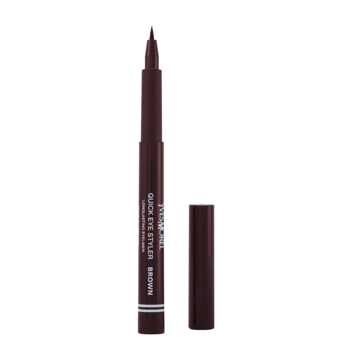 Découvrez Quick Eye Styler, l’eyeliner indispensable pour sublimer votre regard en un seul geste. Grâce à sa pointe ultra-fine, il offre une application facile, rapide et sans bavure – idéale même pour les débutantes !
Pigmentation intense
Tenue longue durée jusqu’à 12h
Résistant à l’humidité et à la transpiration
Formule douce adaptée aux yeux sensibles
Que vous aimiez un trait discret ou un cat-eye audacieux, Quick Eye Styler vous garantit un résultat net, élégant et professionnel.
