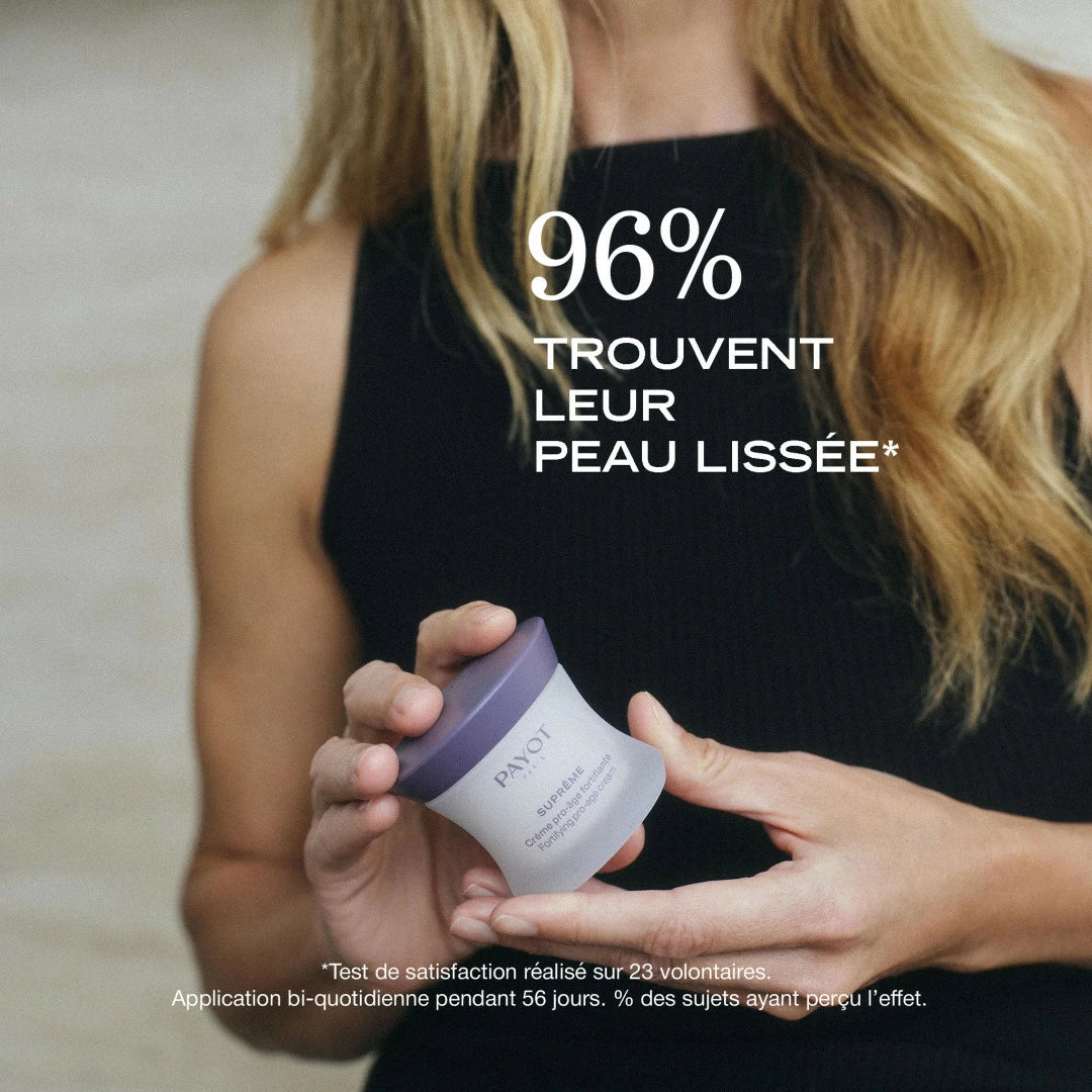 Crème Jeunesse Nuit 50ml Suprême Payot, soin réparateur de nuit pour atténuer les signes de l’âge, nourrir la peau et réveiller l’éclat du matin