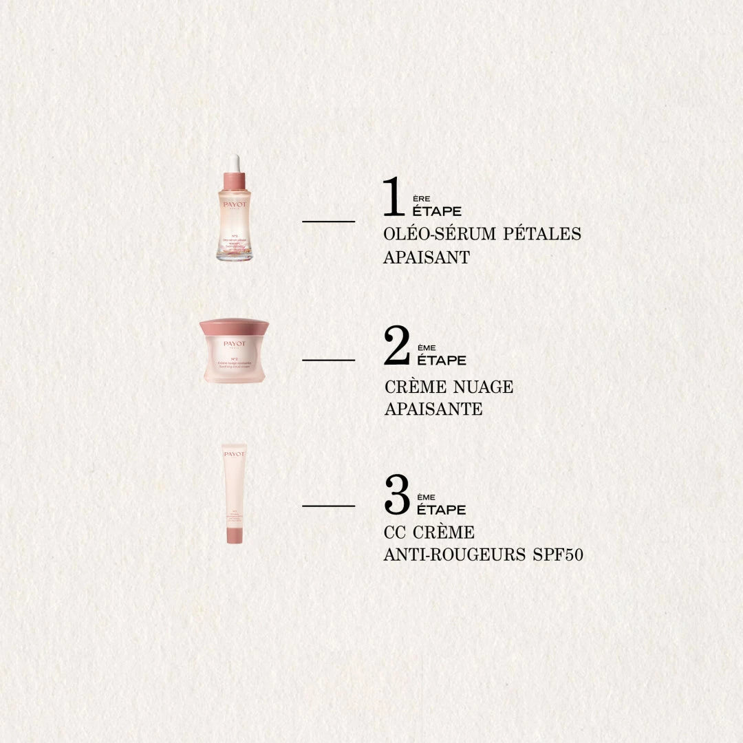 Crème Nuage 50ml N°2 Payot, soin aérien pour hydrater intensément, apaiser la peau sensible et lui redonner douceur et confort
