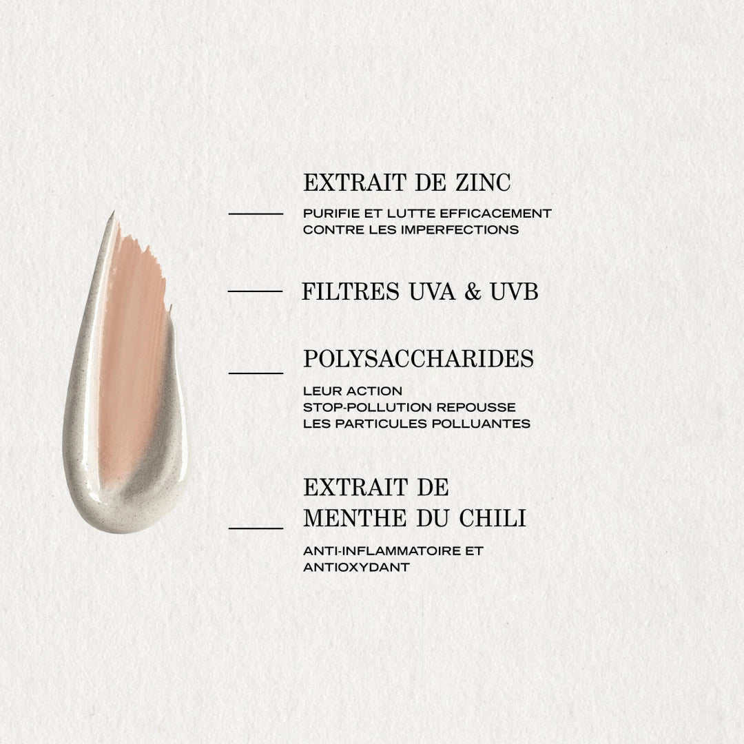 Crème Teintée Perfect SPF30 40ml Pâte Grise Payot, soin correcteur teinté pour camoufler les imperfections, unifier la peau et la protéger du soleil
