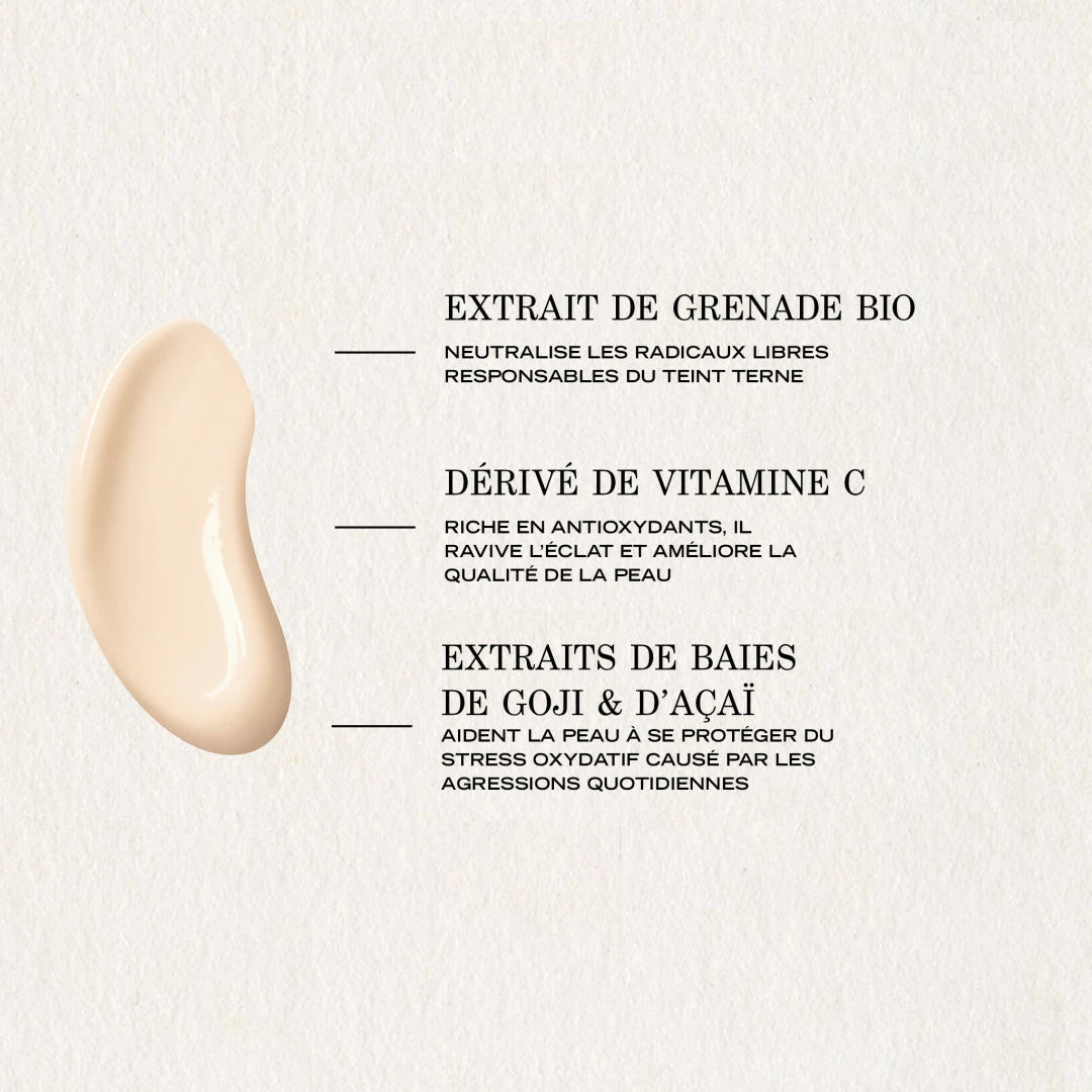 Crème Vita Éclat 50ml My Payot, soin hydratant quotidien pour raviver l’éclat, lisser le teint et offrir une peau lumineuse et pleine d’énergie.