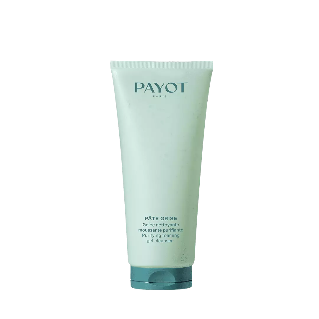 Gelée Nettoyante Mousse 200ml Pâte Grise Payot, mousse douce pour nettoyer en profondeur, éliminer les impuretés et purifier la peau sans l'assécher.