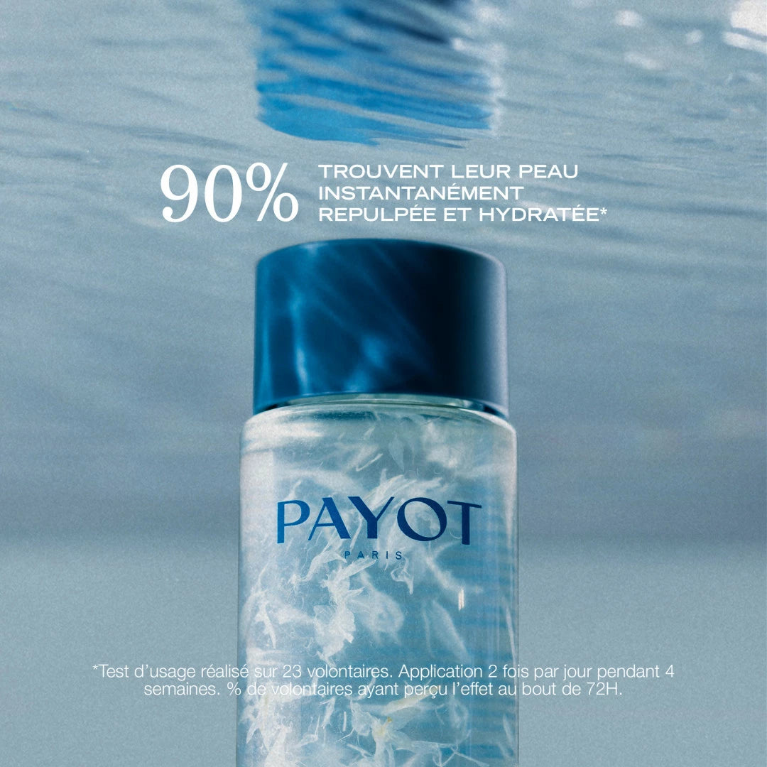 Infusion Repulpante Hydratante 125ml Source Payot, soin liquide pour repulper la peau, hydrater intensément et lisser les ridules de déshydratation