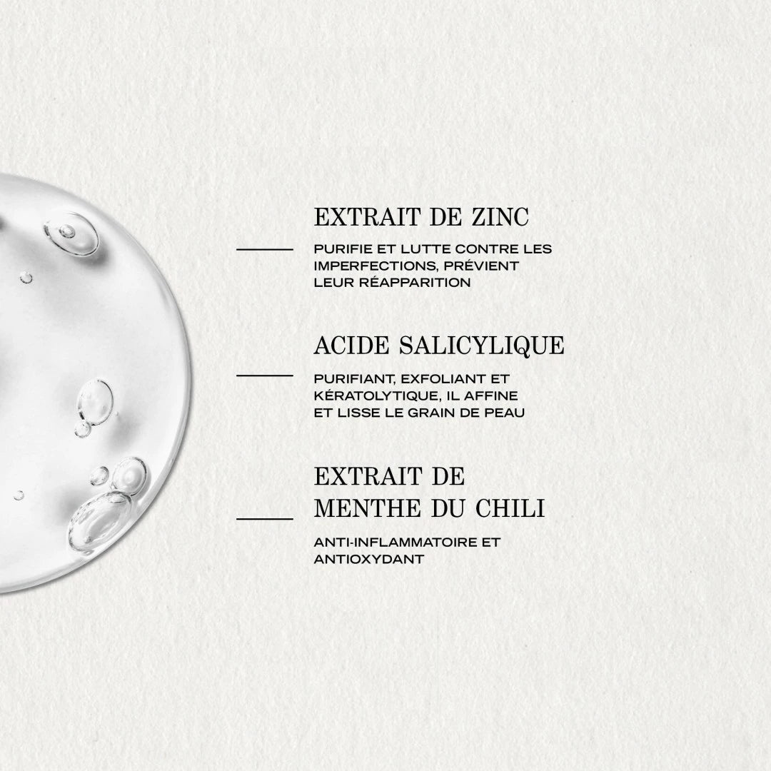 Lotion Bi-Phase Matifiante Pâte Grise Payot, tonique biphasé pour purifier la peau, resserrer les pores et matifier durablement le teint