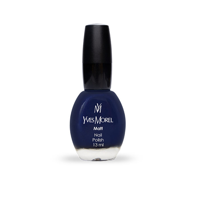 Vernis à Ongles 401 – Bleu Marine Foncé Mat | Yves Morel