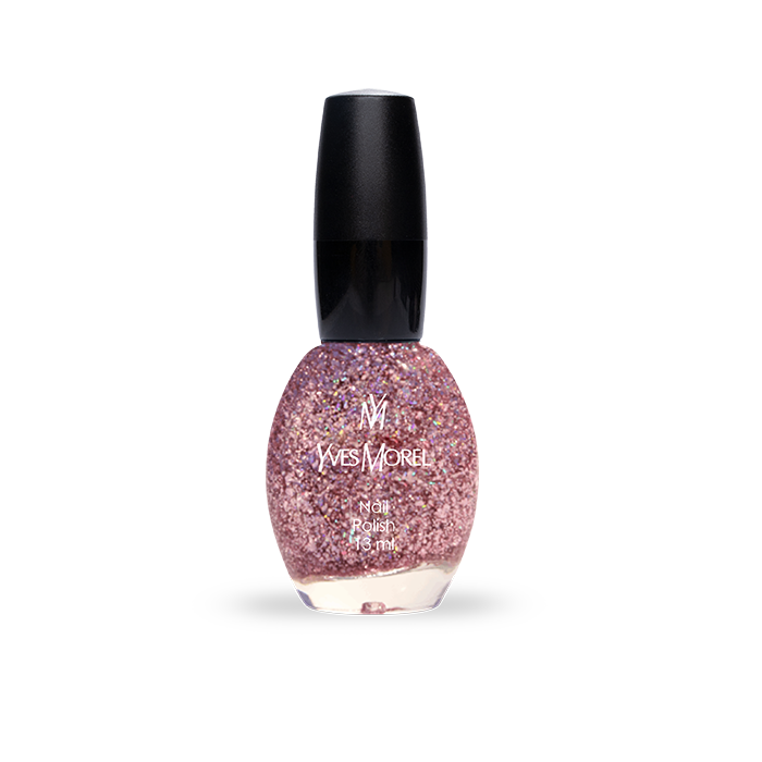 Vernis à Ongles 502 – Copper Rose Glitter | Yves Morel