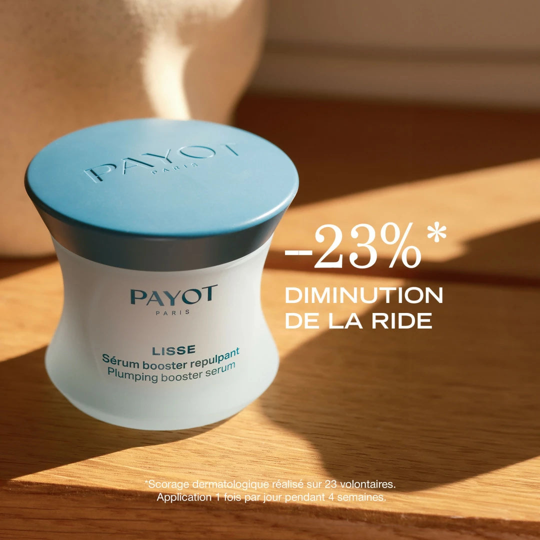 Sérum Booster Repulpant 50ml Lisse Payot, soin anti-âge pour repulper la peau, lisser les rides et restaurer la fermeté et l’élasticité du visage.