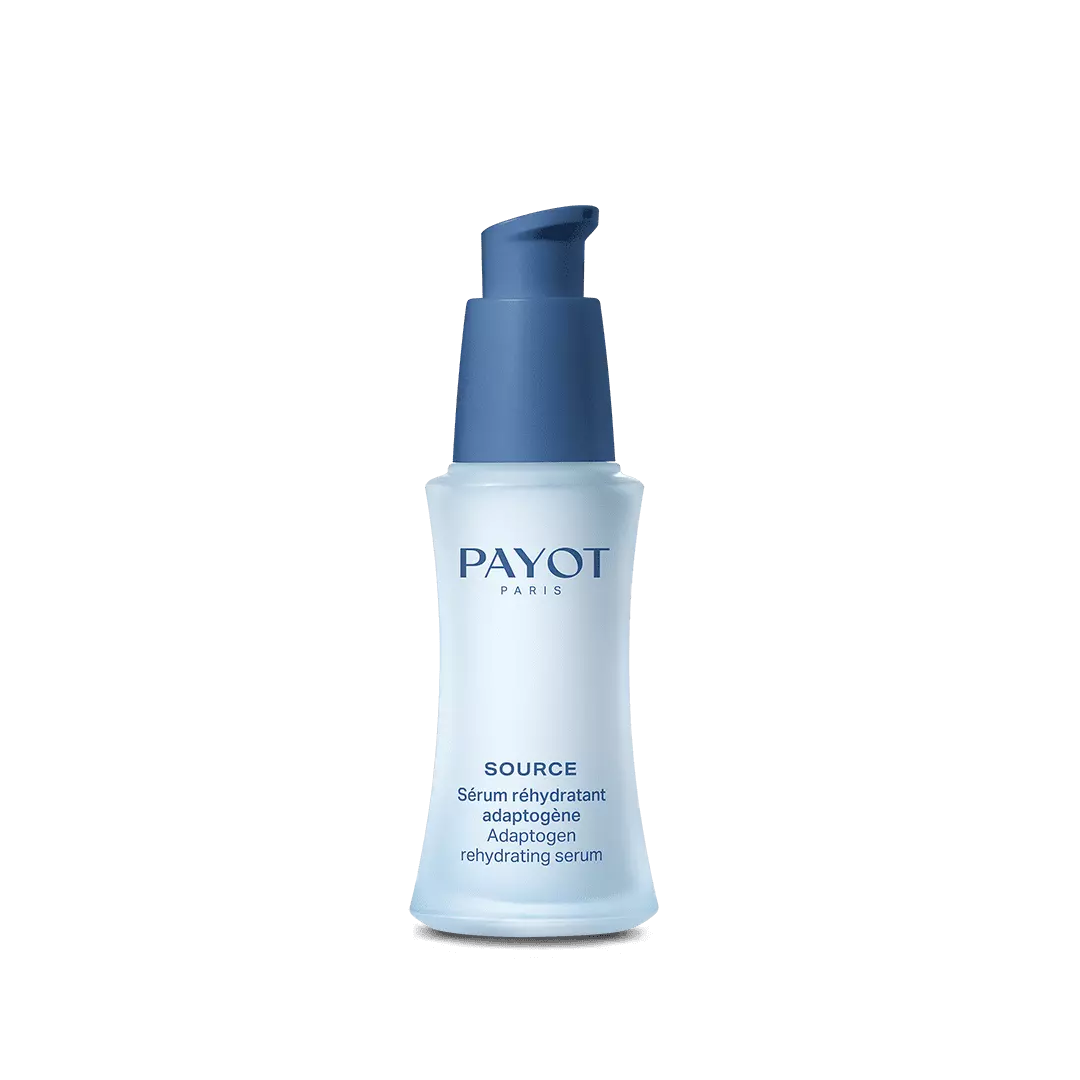 Sérum Hydra Adaptogène Source Payot, soin concentré pour hydrater intensément, renforcer la barrière cutanée et équilibrer la peau