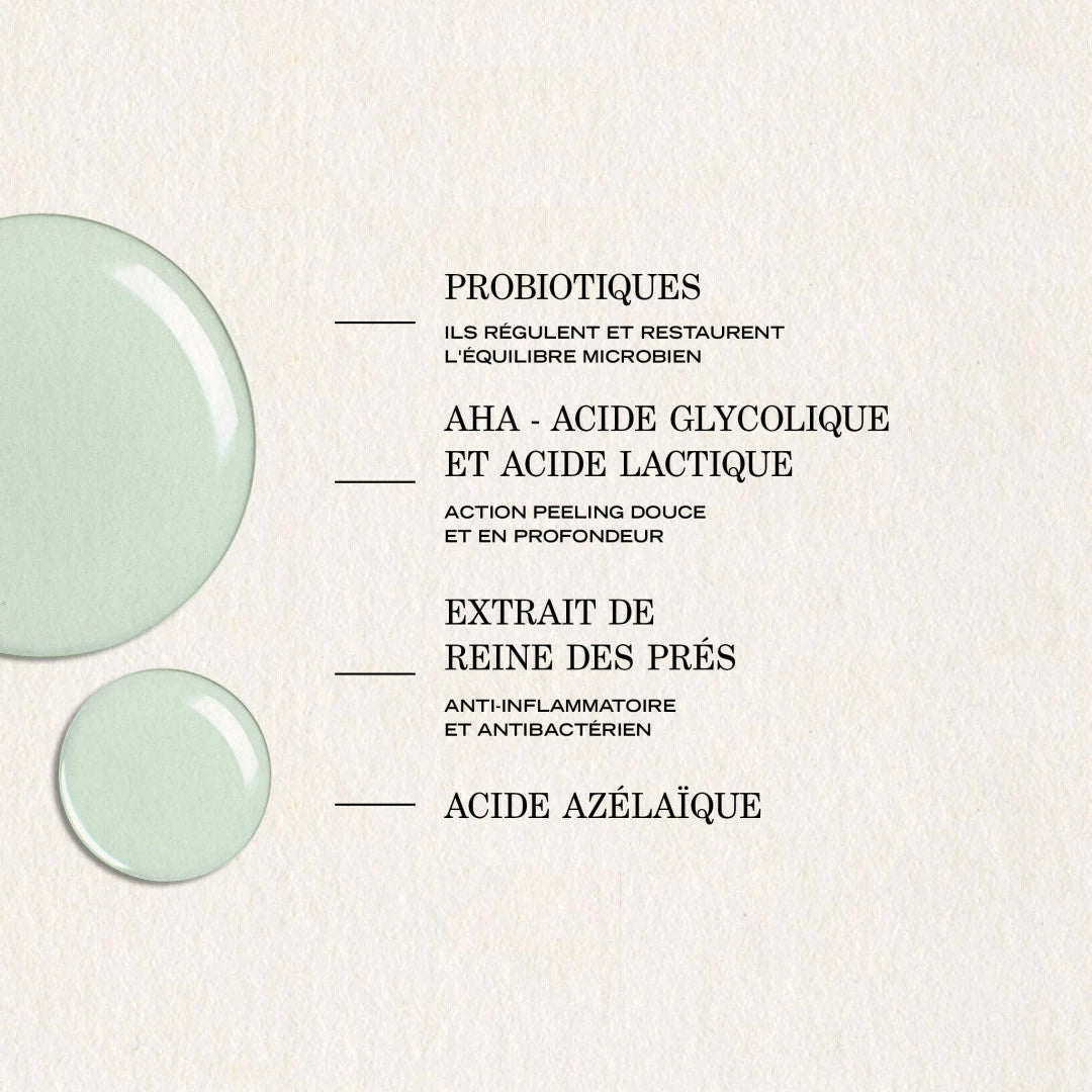 Sérum Peeling Rénovateur 30ml Pâte Grise Payot, soin resurfaçant pour affiner le grain de peau, réduire les imperfections et raviver l’éclat.