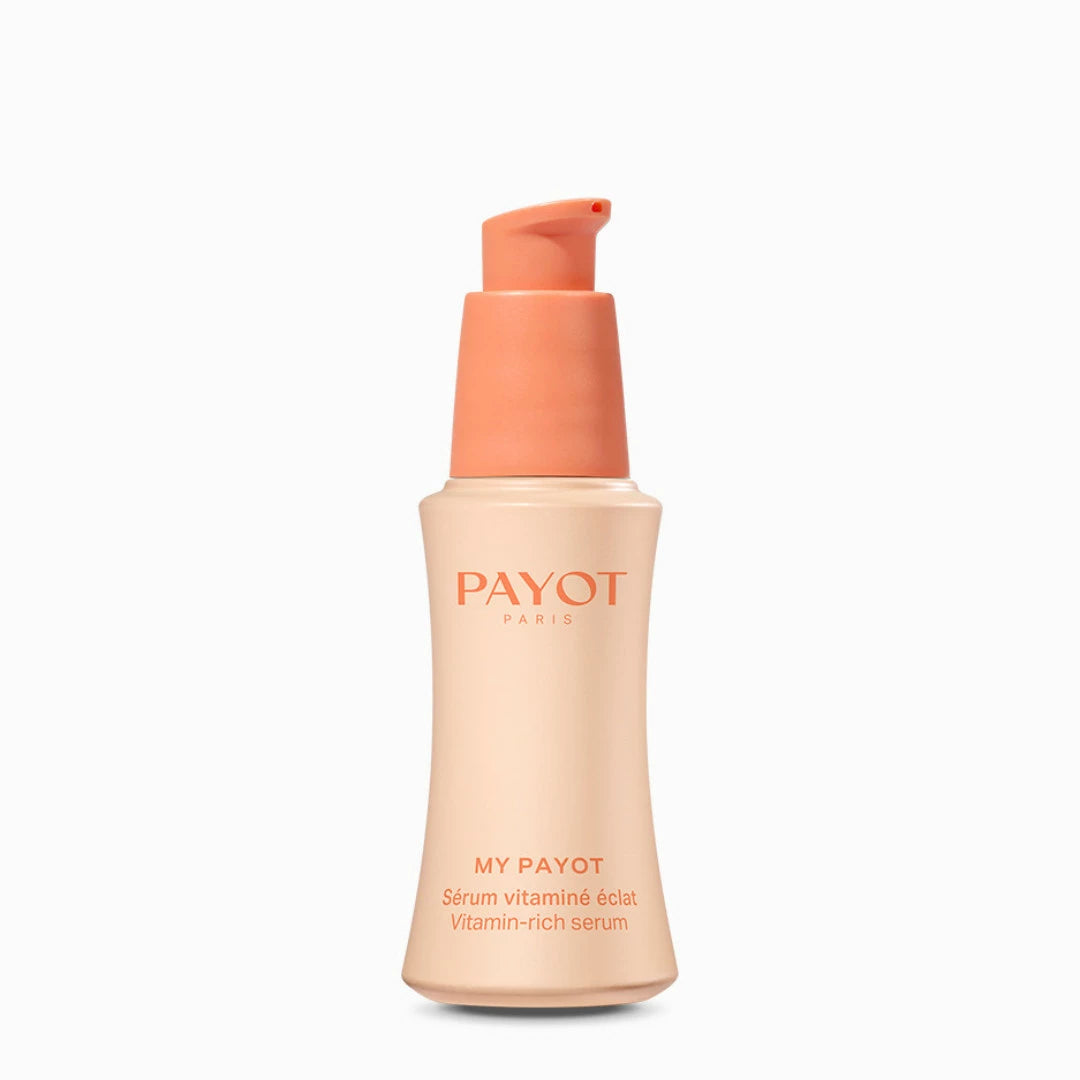 Sérum Vitamine Éclat 30ml My Payot, soin illuminateur concentré en vitamine C pour raviver l’éclat du teint et lisser visiblement la peau.