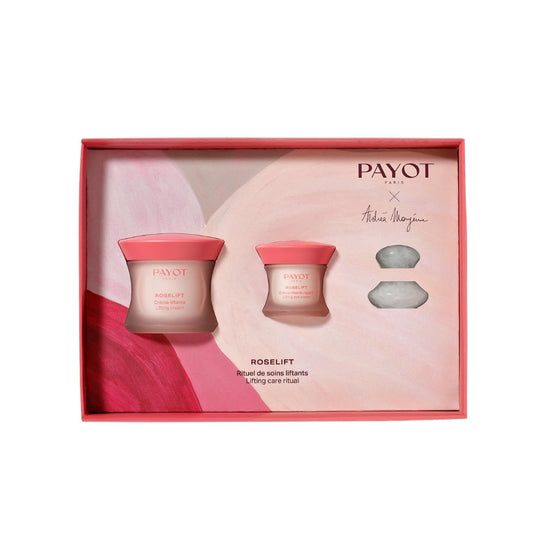 Coffret Roselift Payot, routine anti-âge complète pour lifter, raffermir la peau et redessiner les contours du visage avec éclat et douceur.