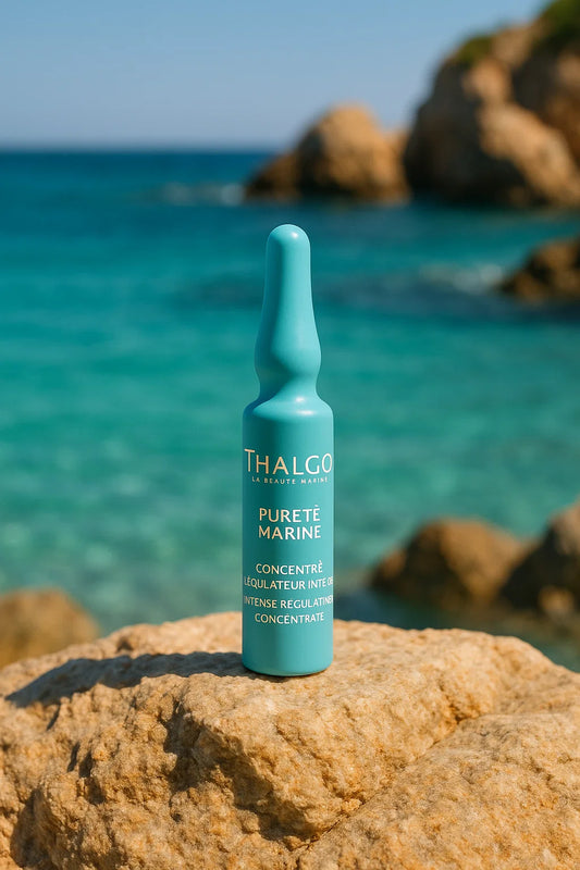 Concentré Régulateur Intense Pureté Marine Thalgo – soin intensif pour réguler l’excès de sébum et purifier la peau, parfait routine glow up
