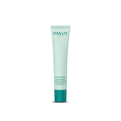 Crème Teintée Perfect SPF30 40ml Pâte Grise Payot, soin correcteur teinté pour camoufler les imperfections, unifier la peau et la protéger du soleil