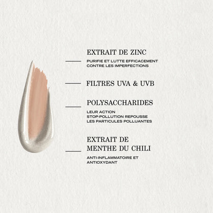 Crème Teintée Perfect SPF30 40ml Pâte Grise Payot, soin correcteur teinté pour camoufler les imperfections, unifier la peau et la protéger du soleil