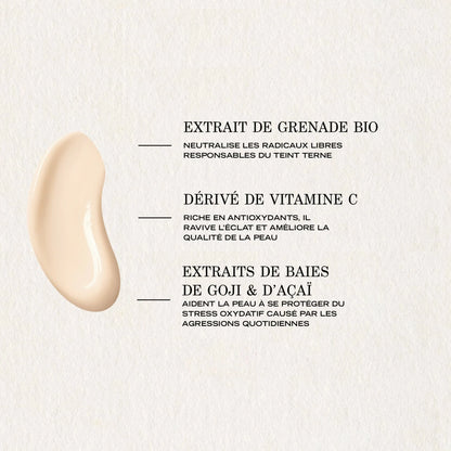 Crème Vita Éclat 50ml My Payot, soin hydratant quotidien pour raviver l’éclat, lisser le teint et offrir une peau lumineuse et pleine d’énergie.
