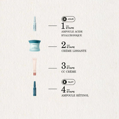 Cure Rides Éclat Express 10 Jours 20x1ml Lisse Payot, ampoules intensives pour lisser les rides, revitaliser la peau et raviver l’éclat en 10 jours