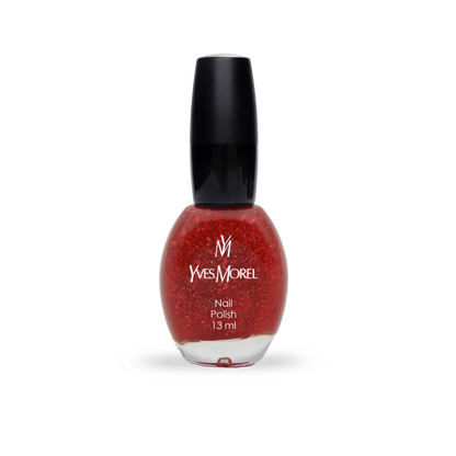 VERNIS À ONGLES 80 – FALU RED GLITTER_YVES MOREL