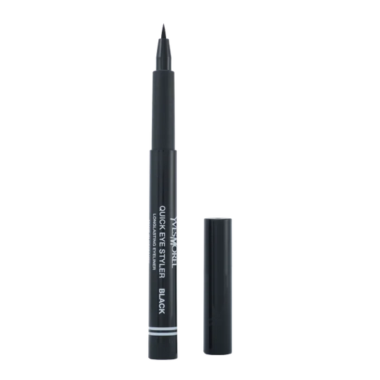 Découvrez Quick Eye Styler, l’eyeliner indispensable pour sublimer votre regard en un seul geste. Grâce à sa pointe ultra-fine, il offre une application facile, rapide et sans bavure – idéale même pour les débutantes !
 Pigmentation intense
Tenue longue durée jusqu’à 12h
 Résistant à l’humidité et à la transpiration
 Formule douce adaptée aux yeux sensibles
Que vous aimiez un trait discret ou un cat-eye audacieux, Quick Eye Styler vous garantit un résultat net, élégant et professionnel.
