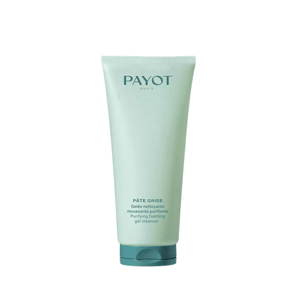 Gelée Nettoyante Mousse 200ml Pâte Grise Payot, mousse douce pour nettoyer en profondeur, éliminer les impuretés et purifier la peau sans l'assécher.