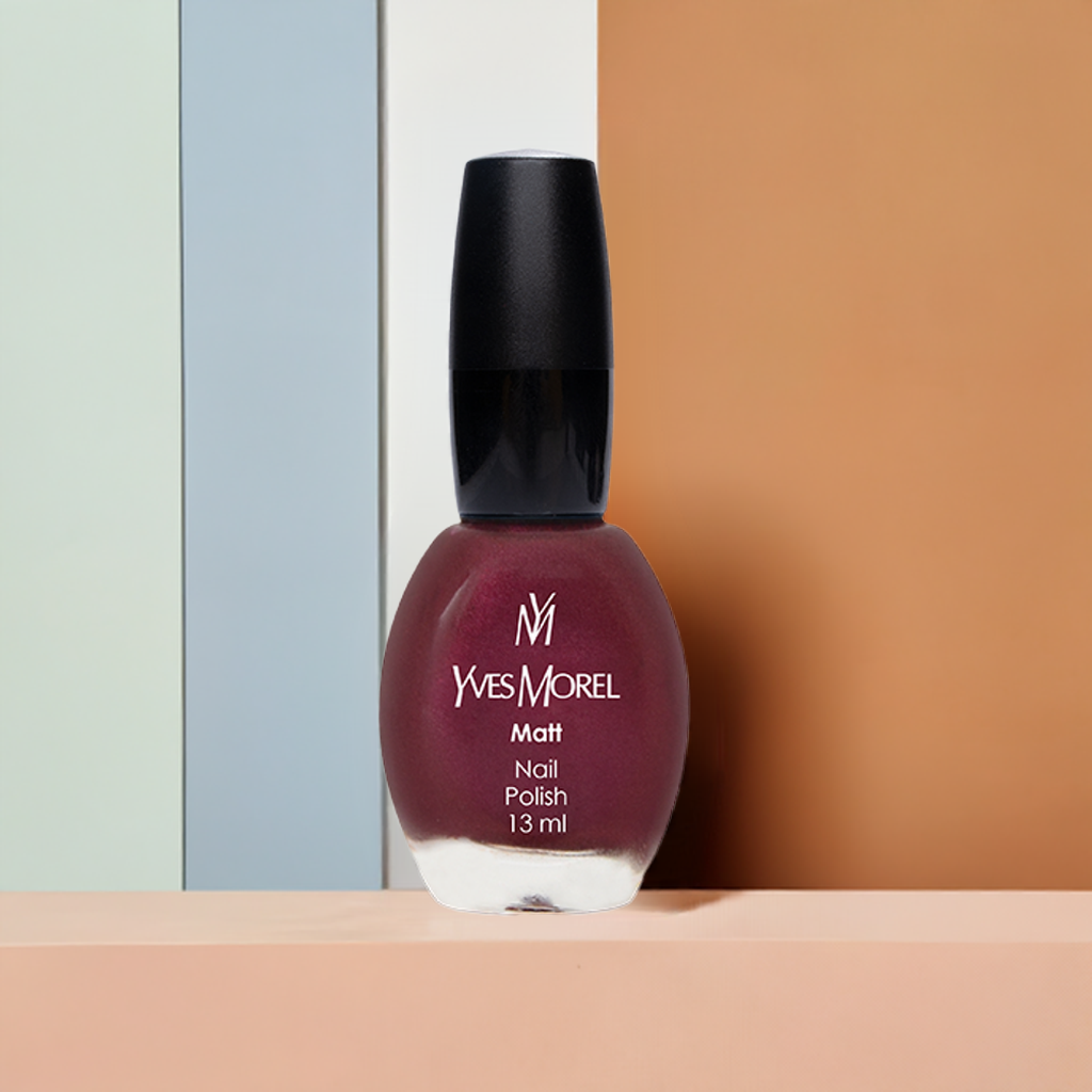 VERNIS À ONGLES 403 – ROUGE VIN MAT_YVES MOREL