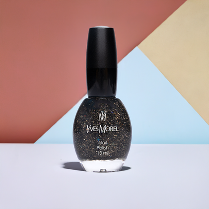 VERNIS À ONGLES 500 – THUNDER BLACK GLITTER_YVES MOREL