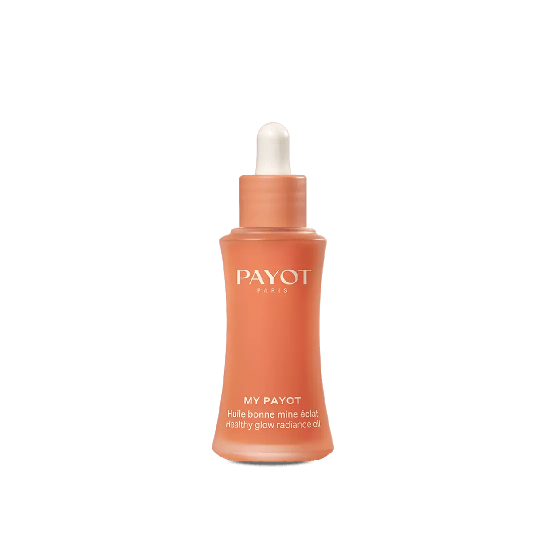Huile Bonne Mine Éclat 30ml My Payot, nourrit intensément, révèle l’éclat naturel et laisse un fini lumineux sans effet gras