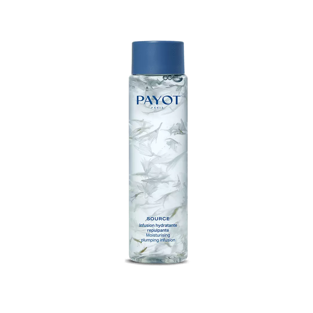 Infusion Repulpante Hydratante 125ml Source Payot, soin liquide pour repulper la peau, hydrater intensément et lisser les ridules de déshydratation