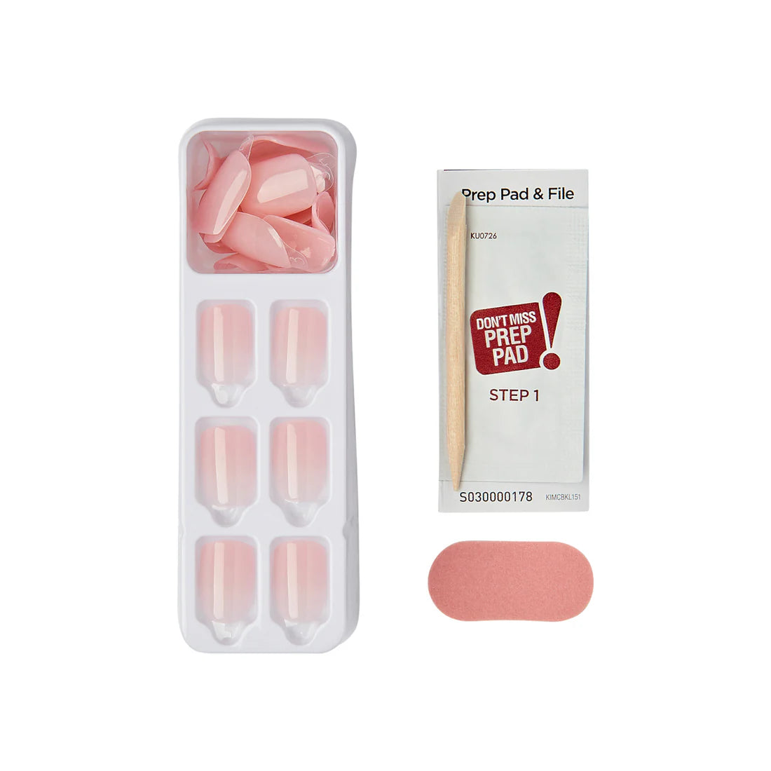 Faux ongles Impress-Kiss Instinct sur Routine Glow Up, forme chic, application facile, manucure parfaite sans colle et sans tracas