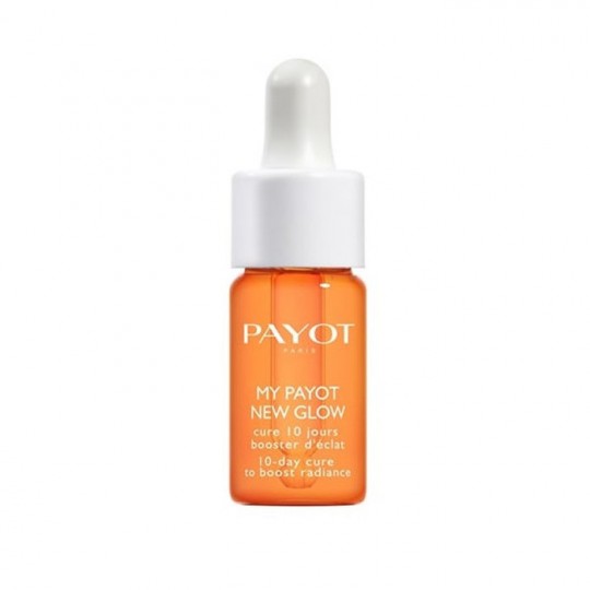 New Glow 7ml My Payot, cure éclat vitaminée pour booster la luminosité du teint, lisser la peau et offrir un effet bonne mine immédiat.