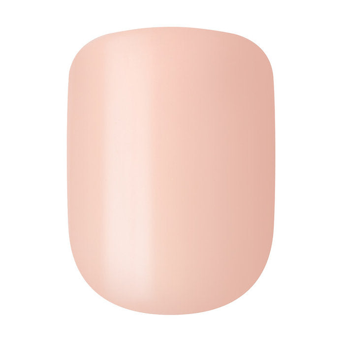 Faux ongles Impress-Kiss Peevish Pink sur Routine Glow Up, rose vif audacieux, manucure express, pose facile sans colle