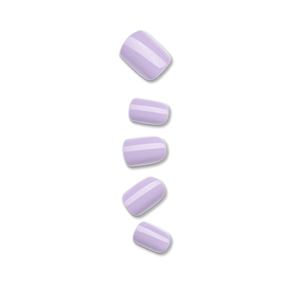 Faux ongles Impress-Kiss Picture Purplect disponibles sur Routine Glow Up, teinte violette tendance, pose rapide sans colle, look élégant