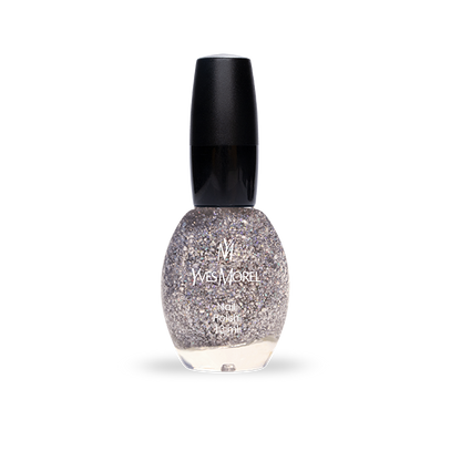 VERNIS À ONGLES 501 – SILVER CHALICE GLITTER_YVES MOREL