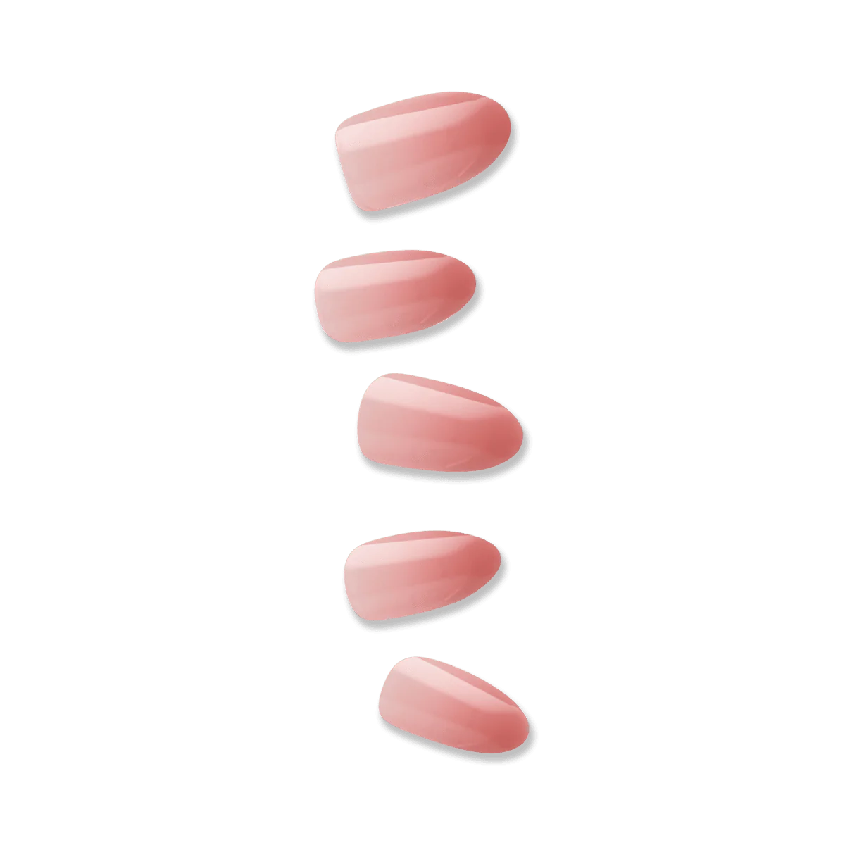 Faux ongles Impress-Kiss Serenity disponibles sur Routine Glow Up, look doux et naturel, forme élégante, manucure rapide sans colle