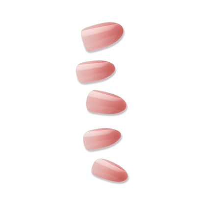 Faux ongles Impress-Kiss Serenity disponibles sur Routine Glow Up, look doux et naturel, forme élégante, manucure rapide sans colle