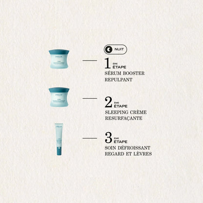 Sleeping Crème Resurfaçante 50ml Lisse Payot, soin de nuit lissant pour renouveler la peau, atténuer les rides et révéler un teint frais au réveil.