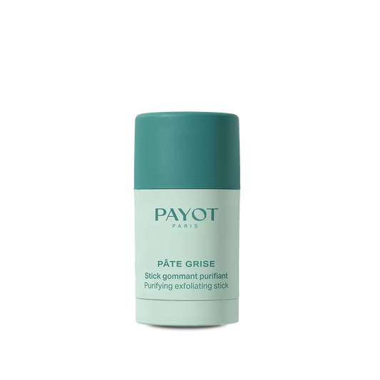 Stick Gommant Purifiant 25g Pâte Grise Payot, exfoliant visage en stick pour désincruster les pores, lisser la peau et réduire les imperfections